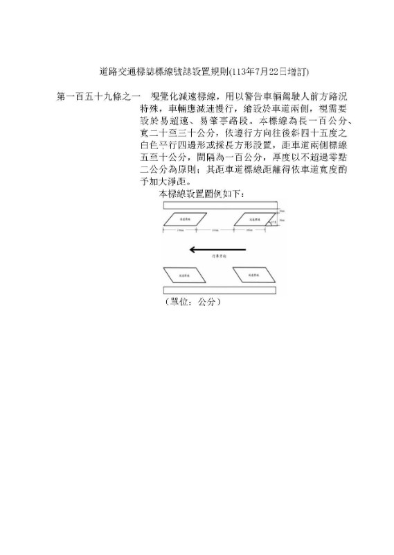 視覺化減速標線